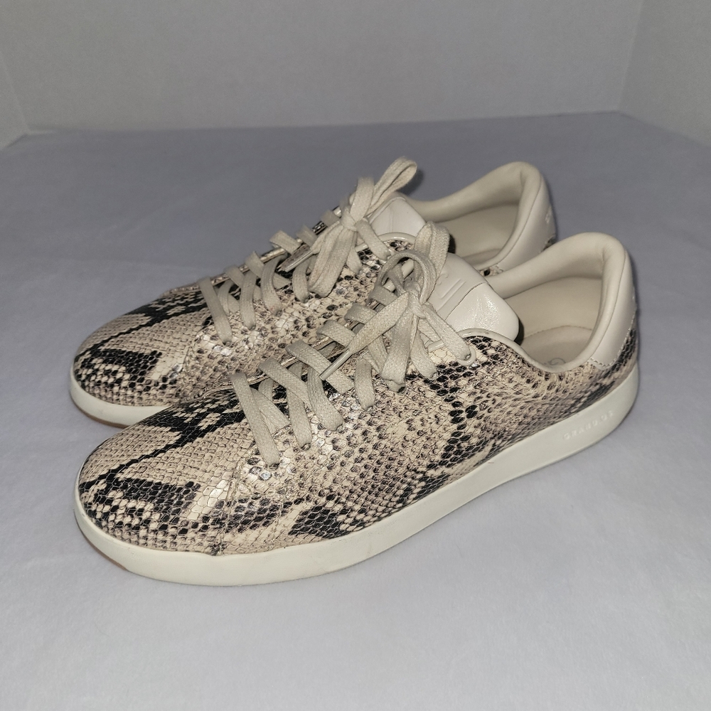 Cole Haan Grandpro Snakeskin Sneakers
